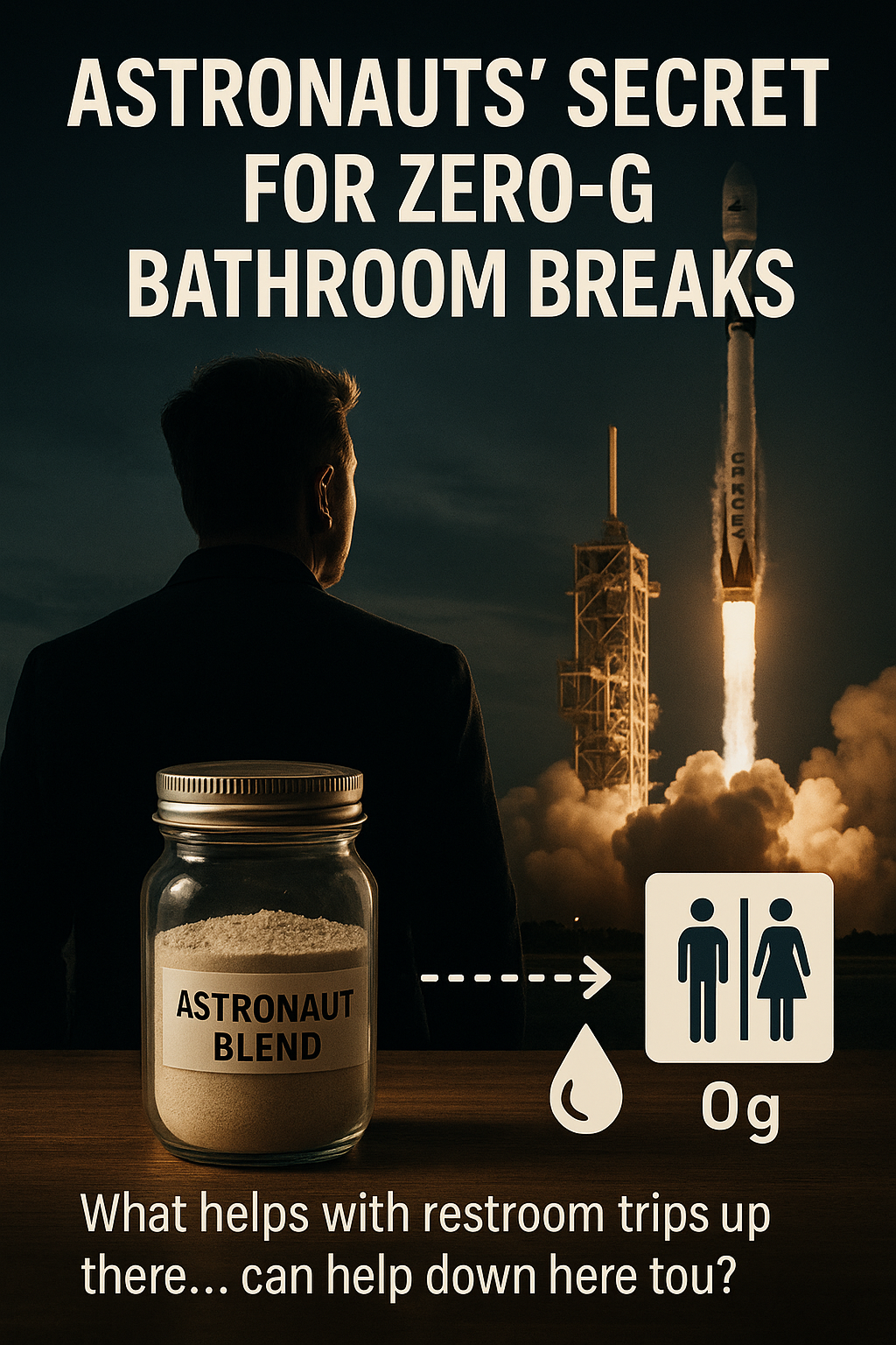 Astronauts' Secret for Zero-G Bathroom Breaks